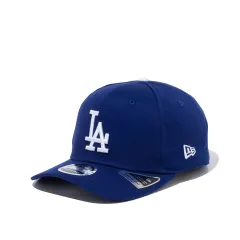 ニューエラ NEW ERA キャップ 帽子 9FIFTY ストレッチスナップ ロサンゼルス・ドジャース ダークロイヤル×ホワイト ブルー LA カジュアル 14524919 サイズ調整