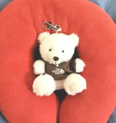 THE NORTH FACE ザノースフェイス クマ キーホルダー ブラウン フーディー