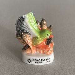 フェーヴ フランス 動物 ベンガリバート 鳥 フェーブ ミニチュア 陶器
