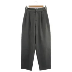 eLLa (エラ) ★ ③ タックテーパードパンツ レディース グレー S