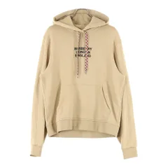 美品✨バーバリー エンブロイダードロゴ オーバーサイズ フーディ パーカー M BURBERRY (バーバリー) Embroidered Logo Oversized Hoodie エンブ