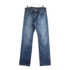Levi's (リーバイス) 501 ボタンフライ ストレートデニムパンツ ジーンズ インディゴ
