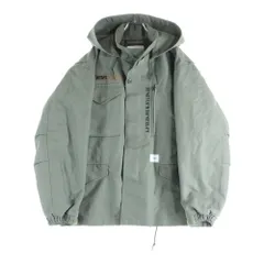 WTAPS (ダブルタップス) 20AW WSFM JACKET 裏地キルティング コットンツイル ミリタリー 中綿ジャケット オリーブ 202WVDT-JKM01