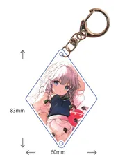 東方アクリルキーホルダー 咲夜(しゃんぐりら第1弾)202511　-悶KID-(送料込)