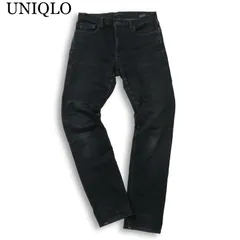 UNIQLO ユニクロ 秋冬 裏起毛 ヒートテック★ ウルトラ ストレッチ スリム デニム パンツ ジーンズ Sz.31　メンズ