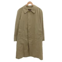 バーバリーズ Burberrys ヴィンテージ ステンカラーコート 裏地ノバチェック ミドル丈 ベージュ /JS ■GY18