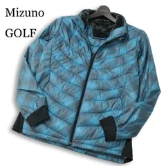 Mizuno GOLF ミズノ ゴルフ 秋冬 ブレスサーモ★ 中綿 ウインドブレーカー ジャケット ブルゾン Sz.L　メンズ