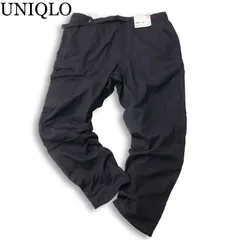【新品 未使用】 UNIQLO ユニクロ 秋冬 裏起毛★ ヒートテック イージー カーゴ パンツ Sz.XL　メンズ 大きいサイズ