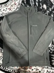 コロンビア 起毛 フリース ジャケット グレー