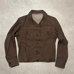 プリズナージャケット　６０年代　ブラウン　ジョニーデップ 着用　ヴィンテージ プリズナージャケット 60年代 ブラウン ジョニーデップ 着用