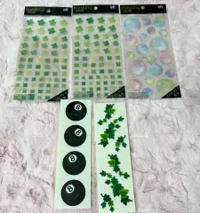 (まとめ) 日本 ステッカー マインドウェイブ クローバ シール