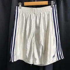 adidas/アディダス★ハーフ/ショートパンツ【メンズL/股下17cm/白】サッカーウェア/ズボン/ボトムス/Pants/Trousers◆BJ130-d