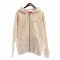 シュプリーム SUPREME 24AW スモールボックス ジップアップ フーディー Small Box Zip Up Hooded 長袖 パーカー ロゴ 裏毛 L ピンク ■GY12 /MQ