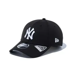 ニューエラ NEW ERA キャップ 帽子 9FORTY ストレッチスナップ ニューヨーク・ヤンキース ブラック×ホワイト 黒 カジュアル 14527235 サイズ調整可能