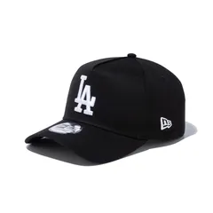 ニューエラ NEW ERA キャップ 帽子 9FORTY A-Frame ロサンゼルス・ドジャース ブラック×ホワイト 黒 LA カジュアル 14525038 アジャスタブル サイズ調整