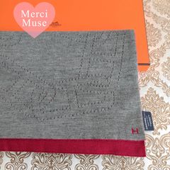 ❤お得なお品❤ニューリブリス カシシル ライトブルーグレー ストール