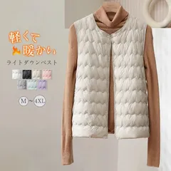 ダウンベスト レディース ショート丈 ライトダウンジレ 2way ダウンベスト ノースリーブ 可愛い キルティングベスト ジレ ノーカラー ダウ