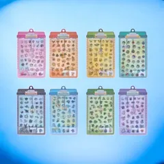 韓国限定 ポケモン ボンボンドロップ シール 正規品 8枚セット