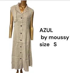 No.66 (♡)AZUL by moussy  ジレワンピース