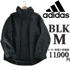 新品 アディダス マウンテンパーカー ジャケット ブルゾン ジャンパー M 黒 ブラック メンズ adidas 防寒 防風