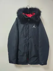 ナイキ ジョーダン ブラック フーディー ダウン アウター