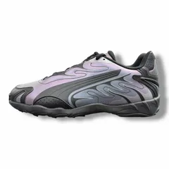 国内正規 参考上代17600円 未使用 PUMA INHALE COLOR SHIFTING インヘイル カラー スニーカー プーマ 401665-02 ブラック 25.5cm （5222M）