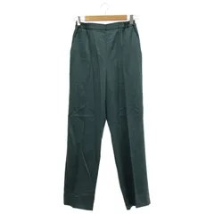 IENA LA BOUCLE (イエナラブークル) ★ ③ 20030914117030 ウールサテンイージースラックス レディース グリーン 38