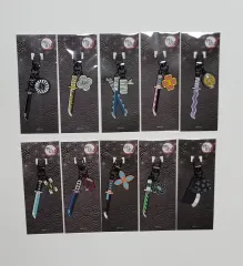 (未開封新品) 鬼滅の刃 日輪刀 キーホルダー 10種 フルセット まとめ売り