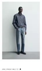 ザラ ストレート アンクルフィット デニム (eu40) 出品