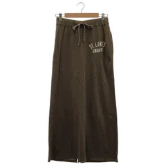 athletic wear MASON (アスレティックウェアメイソン) ★ ③ MA3-SK-FW4 FRAMeWORK別注 ロゴスカート レディース ブラウン FREE