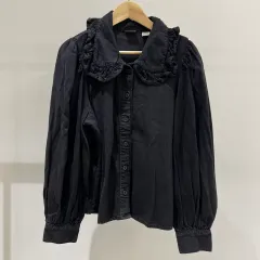 リーバイス デニム フリル シャツ M