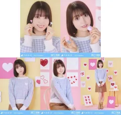 【中古】生写真(乃木坂46) ◇阪口珠美/「2022.Valentine」WebShop 限定個別生写真 5種コンプリートセット