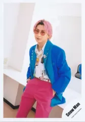 【中古】生写真(ジャニーズ) Snow Man/佐久間大介/膝上/シングル「Dangerholic」MV＆ジャケ写オフショット/公式生写真