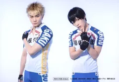 【中古】生写真(男性) 高崎俊吾(福富寿一)・相澤莉多(荒北靖友)/横型・キャラクターショット/舞台『弱虫ペダル』The Cadence! リピーター特典ブロマイド