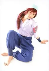 【中古】生写真(男性) 橘龍丸(舳丸)/全身・座り・衣装紫青・両手下・右膝立て・背景白・キャラクターショット/「ミュージカル 忍たま乱太郎 第8弾 がんばれ五年生!技あり、術あり、初忍務!!」ブロマイド