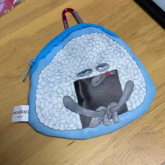 パン泥棒 おにぎり 財布 ポーチ カラビナ キーホルダー