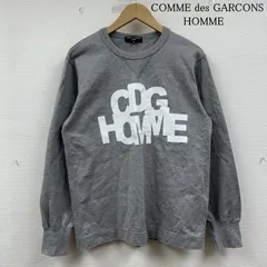 コムデギャルソンオム 16SS ロゴ プリント クルーネック スウェット ロンT HQ-T018 メンズ S ISItems【USED】【古着】【中古】50150011