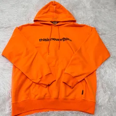 古着 thisisneverthat ディスイズネバーザット パーカー オレンジ 2511-620