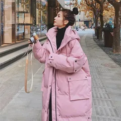 秋冬　ロングダウンコート レディース ダウンコート ロング フード付き レディース ダウンジャケット ロングコート アウター 中綿 軽量