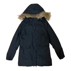 ZK38 LAUTREAMONT ロートレアモン ダウンコート ブラック ファー付き フード レディース 38サイズ