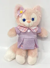 東京ディズニーシー ぬいぐるみバッジ Duffy and Friend リーナベル(紫ラメ)/Wonderful Friendship