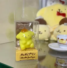 サンリオ ポムポムプリン レトロ グラス 陶器 フィギュア ミニチュア