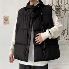 ダウンベスト メンズ 　ライト 保温 防風 軽量 カップル　中綿　ダウンコート ジップ ジャンパー 秋冬 ダウンジャケット