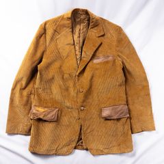か*り様 70s Montgomery ward スウェードジャケット ヴィンテ 70s MONTGOMERY WARD knit jacket - メルカリ