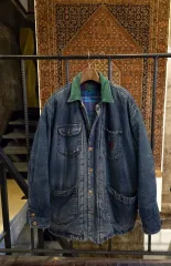 80's ベストブルー ワークジャケット