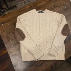 00'S ポロラルフローレン ケーブルニット