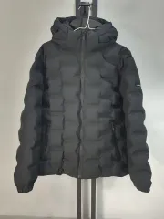 カルバン・クライン ダウン 25fw チューブ キルティング ジャケット ブラック 100