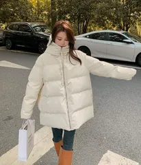 ダウンジャケット レディース ショート 冬 アウター フード付き ダウンコート 大きいサイズ 秋冬 韓国 ファッション 黒 ショートダウン 20