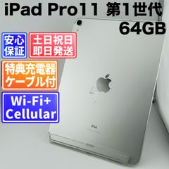純正ケース付き】iPadPro 11インチ初代 セルラーモデル 64GB - メルカリ