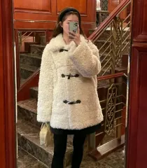 OF LEE リバーシブル ファー ダッフル ムートン